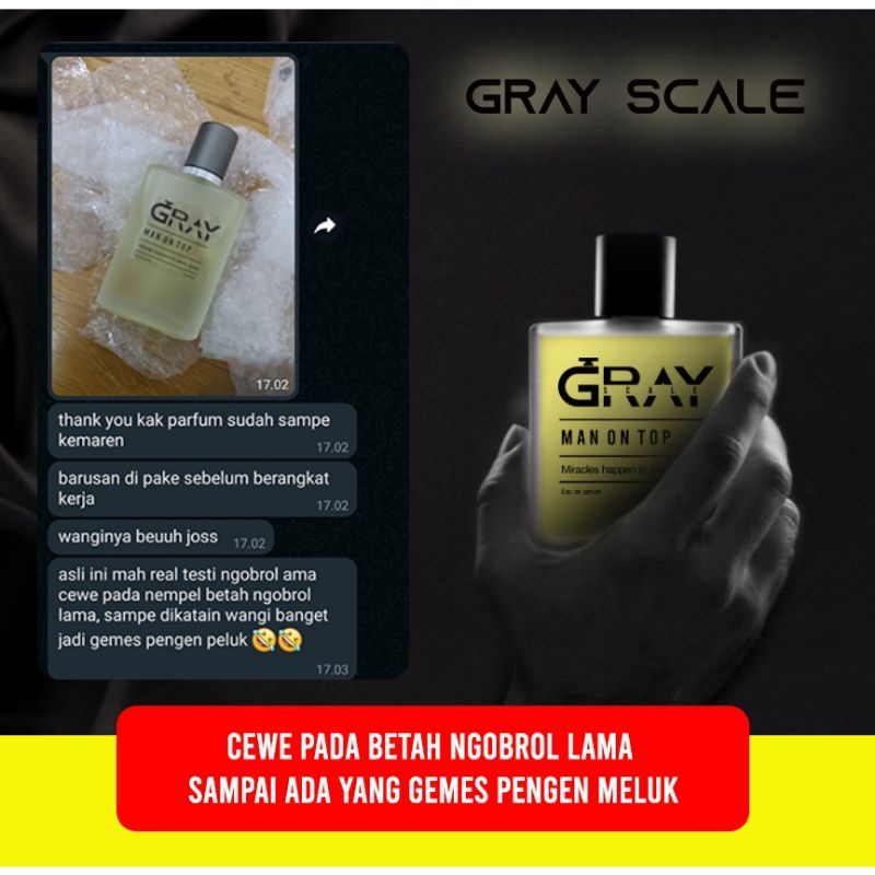 GrayScale Parfum Pria Pemikat Wanita