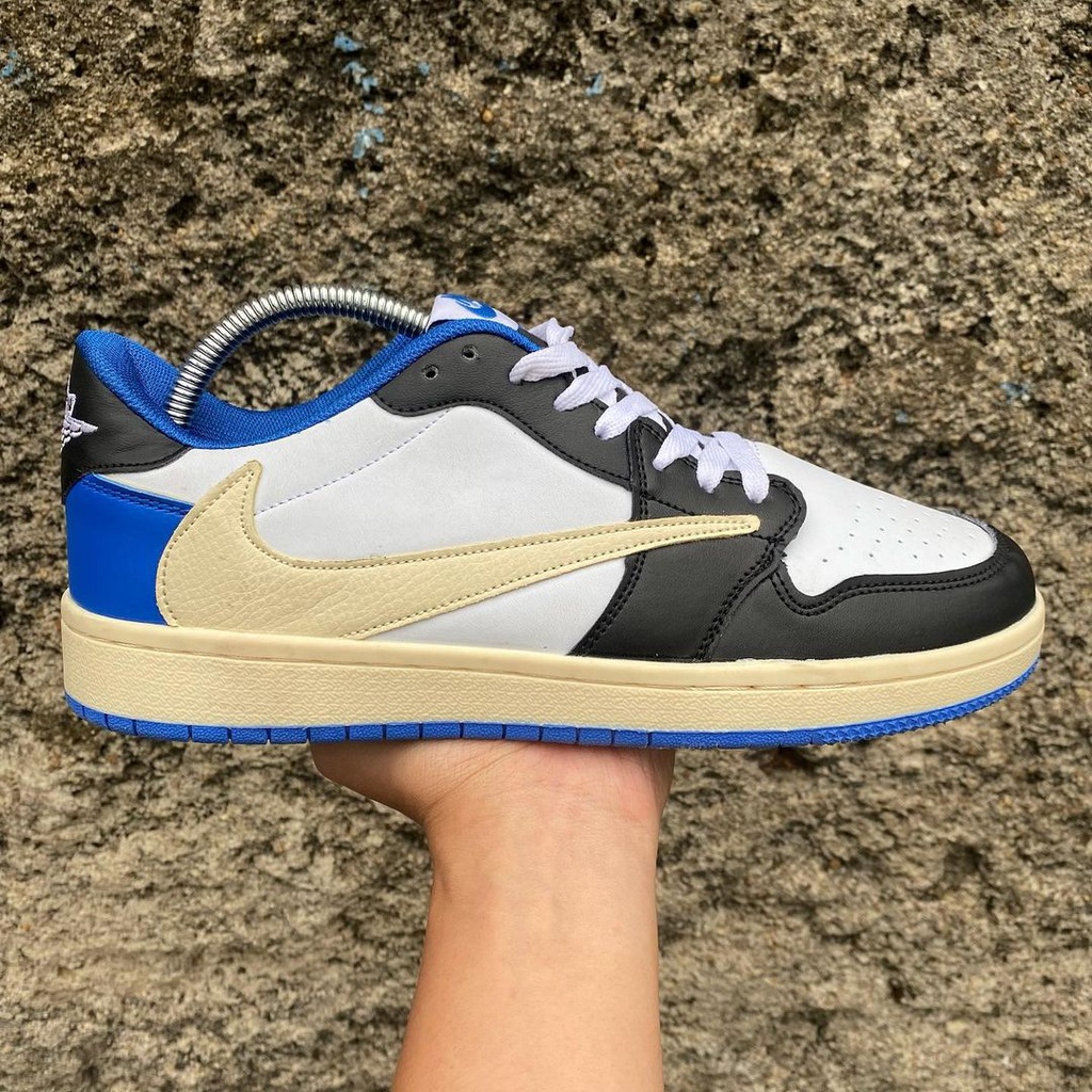 Sepatu Nike Air Jordan Travis Scott Fragment Design