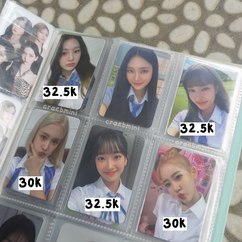 (ready stock) stayc streotype spc yoon sieun seeun sumin j photocard pc murah kpop