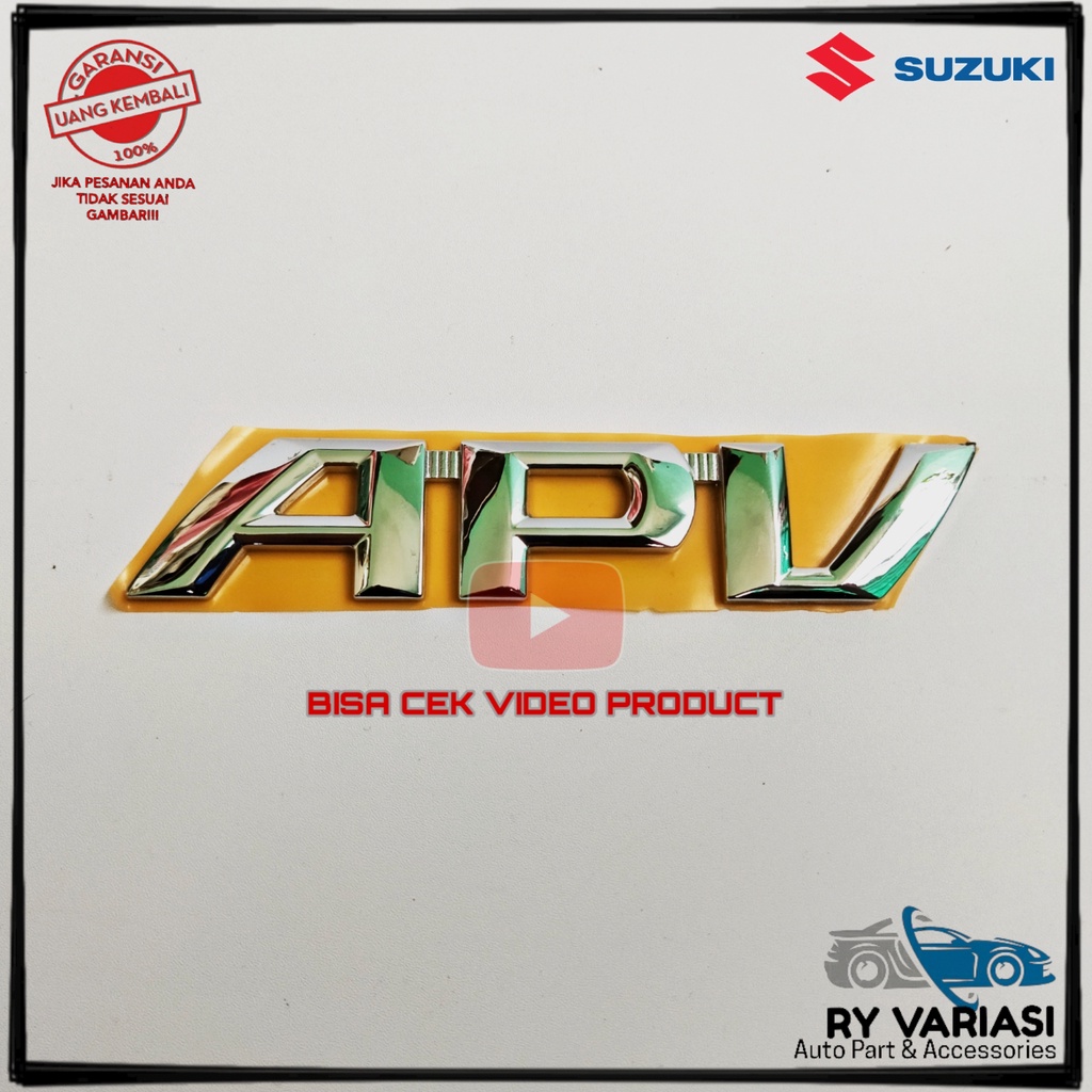 Emblem APV ori Bagasi Suzuki APV