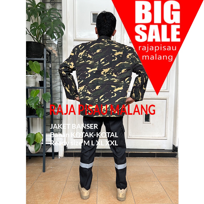 Jaket loreng banser BB GRATIS,