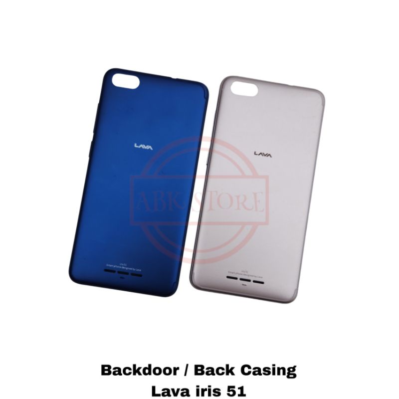 TUTUP BELAKANG BACKDOOR BACKCOVER BACK CASING LAVA IRIS 51