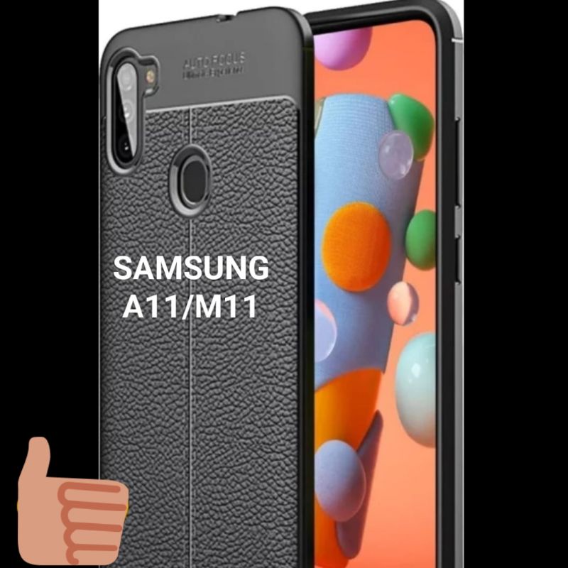 AUTO FOCUS SOFTCASE BLACK FOR SAMSUNG A11/M11