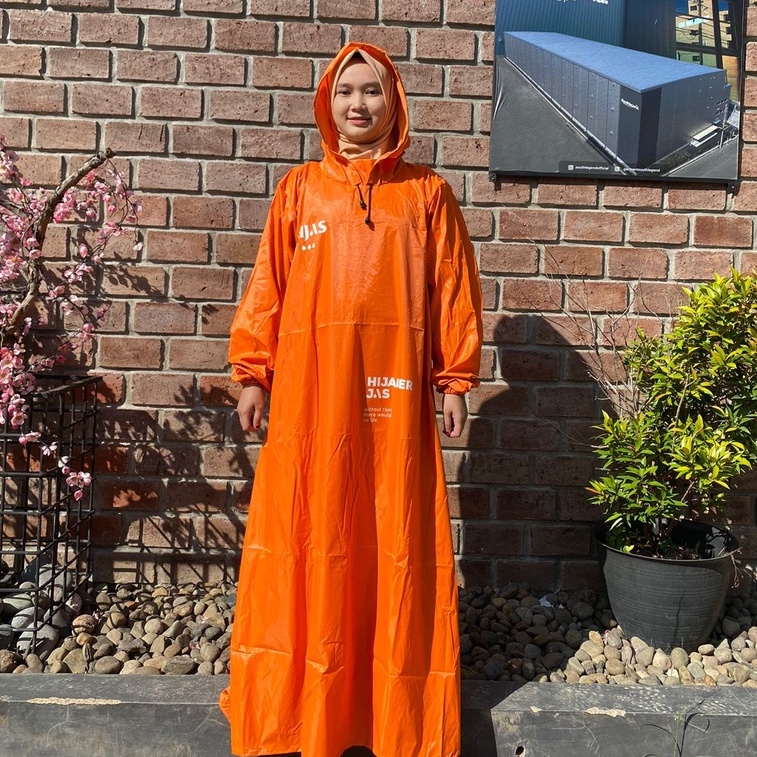 MSLM Store Jas Hujan Gamis Syar i Muslimah - Hijas / Jas Hujan Ponco / Jas Hujan Gamis / Jas Hujan