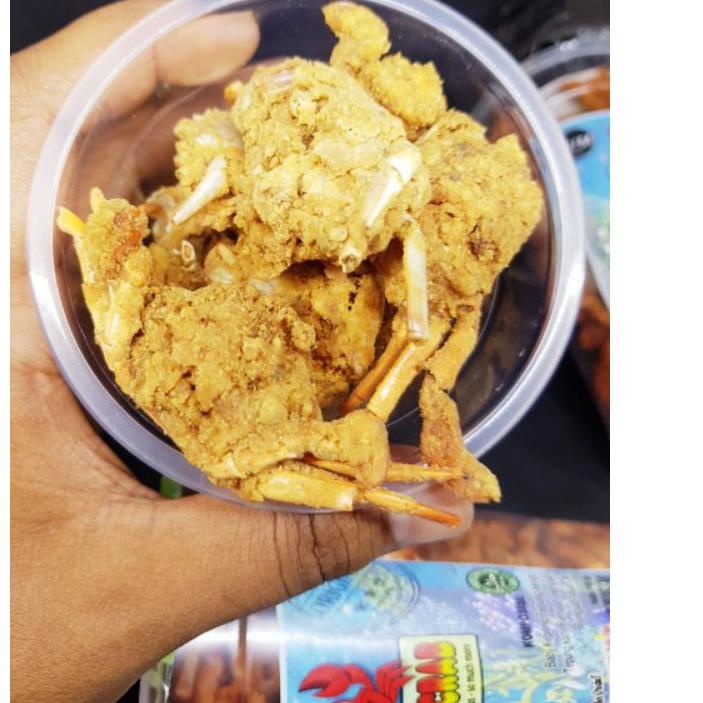 

➬ Crabcup , Babycrab kemasan cup , kemasan aman 100gr ƒ