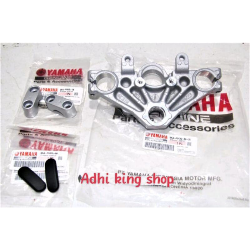 segitiga atas rx king new original set komplit raiser klem stang