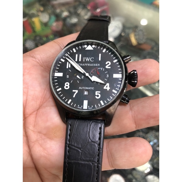 jam tangan iwc sporty automatic chronograph klasik jam tangan pria