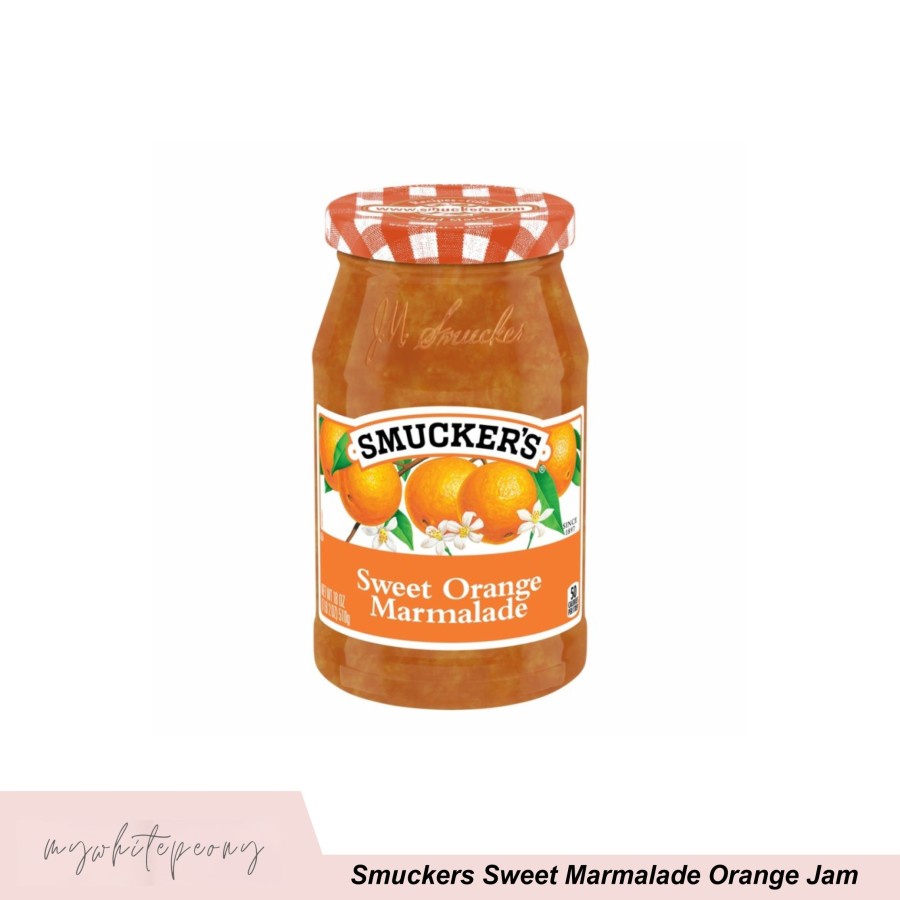 

Selai Sweet Orange Marmalade / Sweet Orange Marmalade Jam SMUCKERS / SMUCKER'S 340 gr