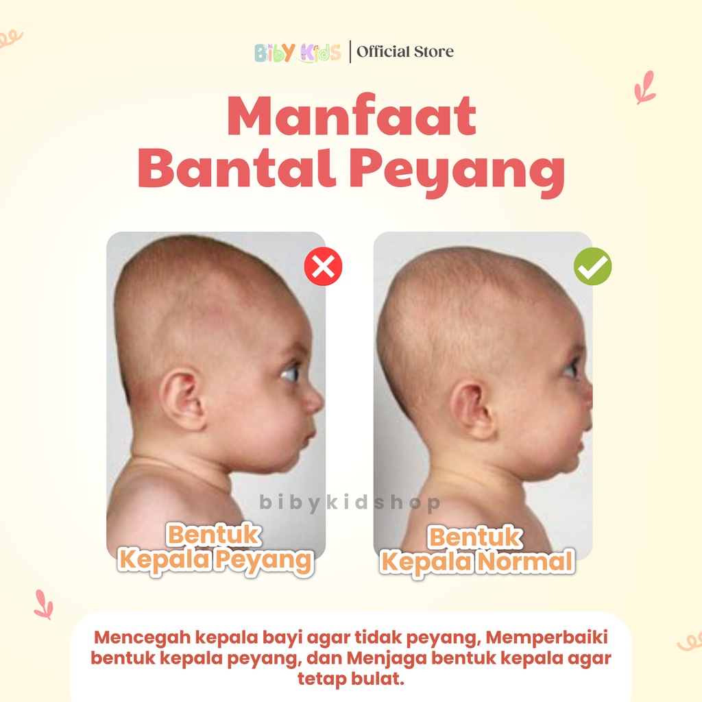 Bantal Bayi Anti Peyang Bantal Peyang Bayi Karakter Motif Hewan Murah Bantal Bayi Baru Lahir Perlengkapan Tidur Baby Newborn Lucu Kartun