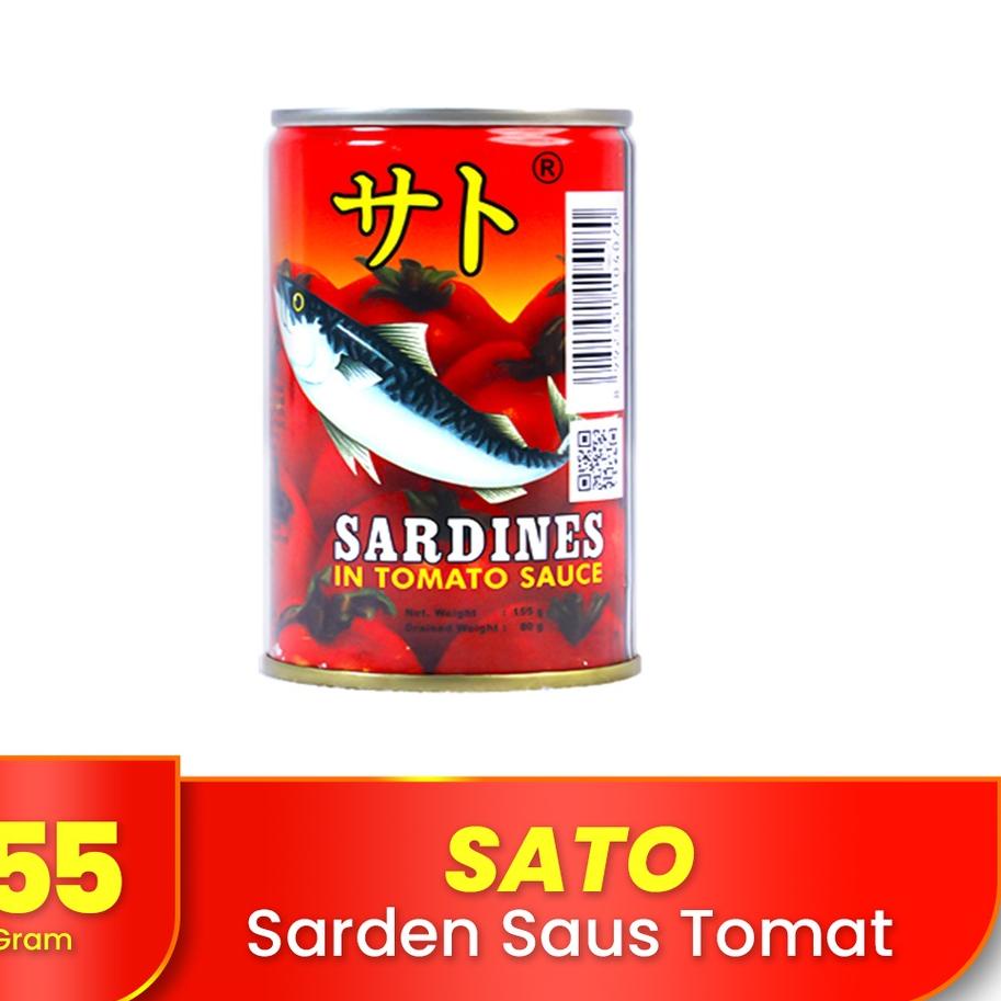 

ベ Sarden Sato Saus Tomat 155 gram サ