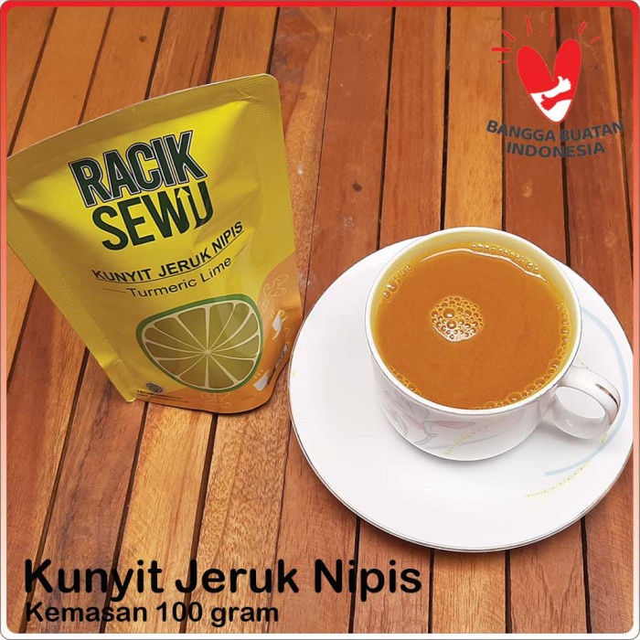 

NEW Kunyit Jeruk Nipis Instan Racik Sewu 100 gram