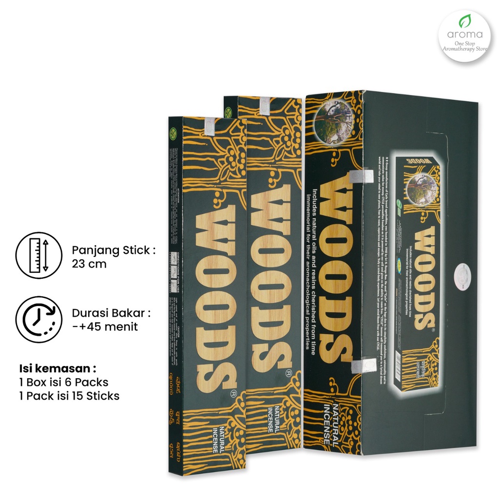 Dupa India (Aromaterapi) Recta - Cycle Woods