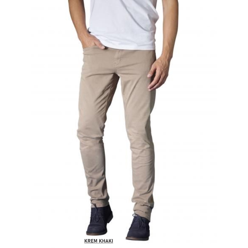 CELANA CHINOS PANJANG PRIA REGULAR-FIT