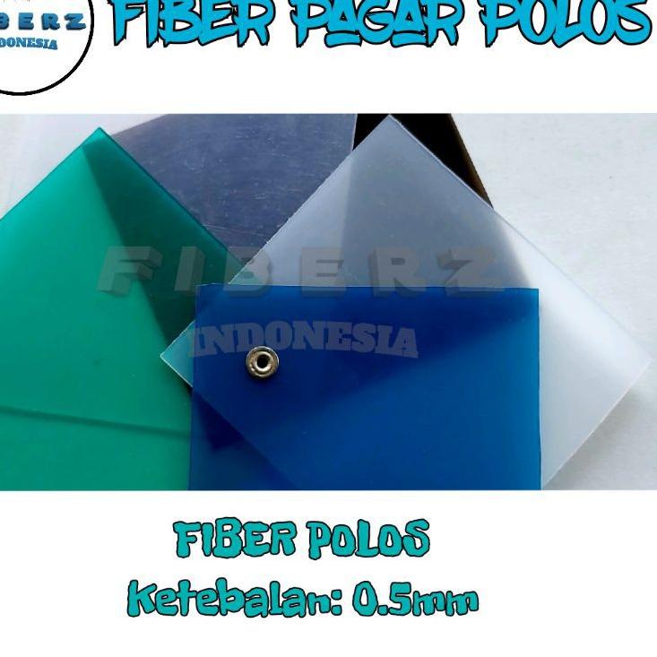 PRODUCT TERLARIS FIBERZ- Fiber Plastik Penutup Pagar POLOS TEBAL 0.5mm Meteran ✹ 881