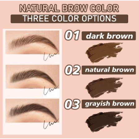 Beauty Glazed Pomade Eyebrow Smooth Hold Color Eyebrow Balm Beauty Glazed Eyebrow Cream Alis Brow Pomade Beauty Glazed Eyebrow Gel