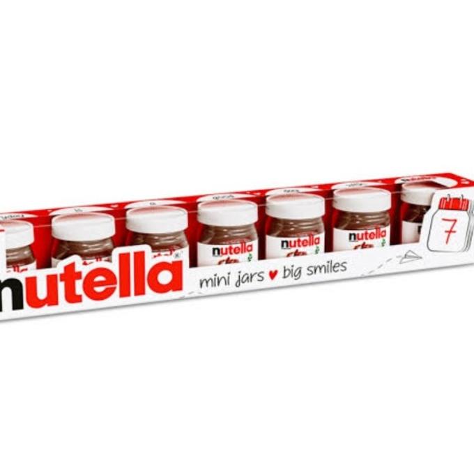 Jual Nutella Mini Jars 7 Pcs Shopee Indonesia