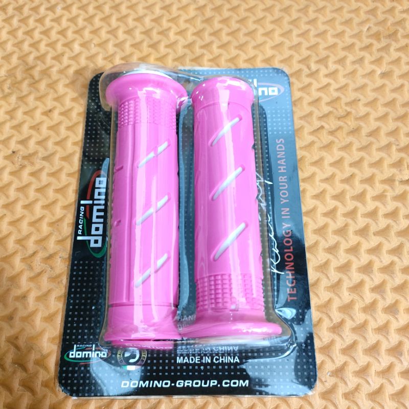 HANDGRIP DOMINO PINK BISA UNTUK SEMUA MOTOR GRIP HANDEL DOMINO PINK