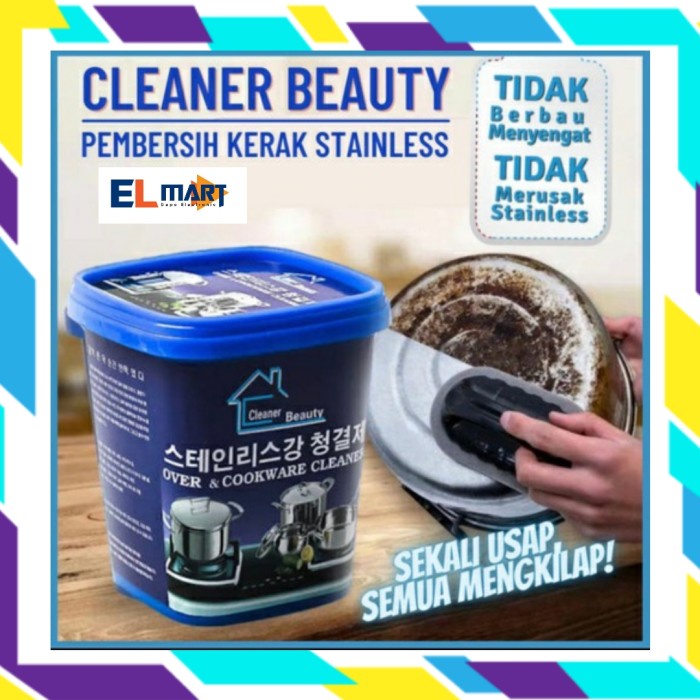 Krim Pembersih Kerak Noda Panci Wajan Dapur Korean Cookware Cleaner