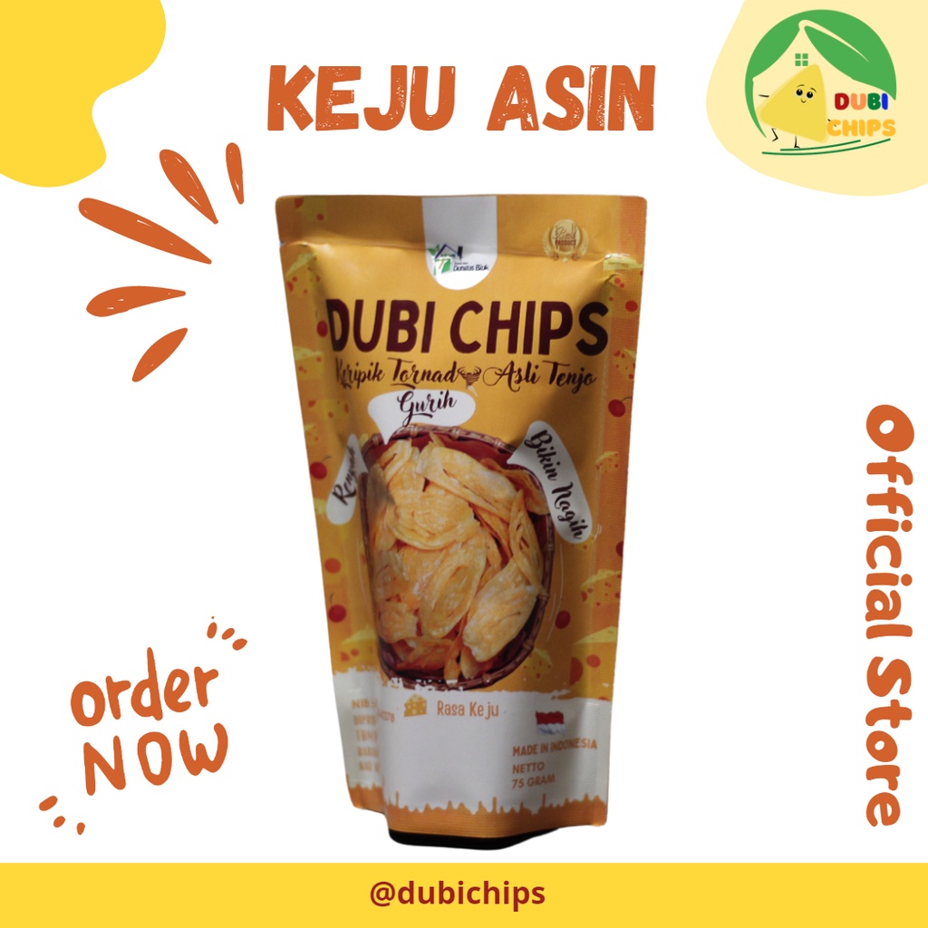 

DUBI CHIPS - Keripik Tornado Rasa Keju