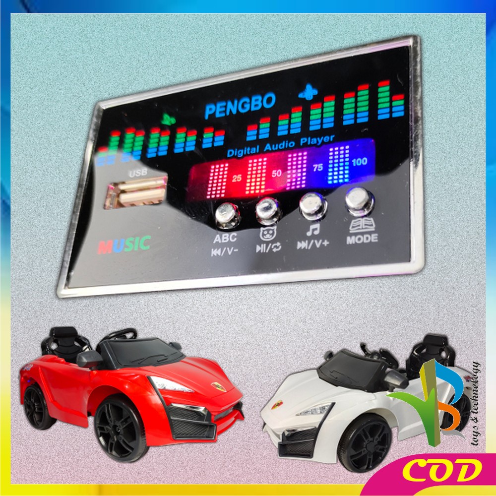 RB-M243 Mobil Aki Anak Cayman Adventure Mainan Mobil Aki Anak Mobil Mobilan Musik Lampu Ride On Remote Control