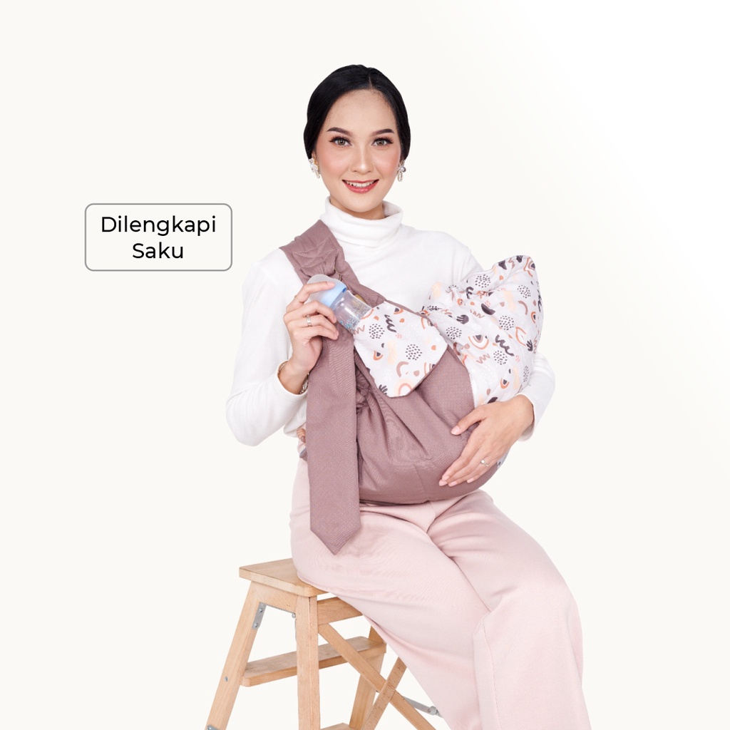 Moms Baby Gendongan Samping Aurora Series-IVA