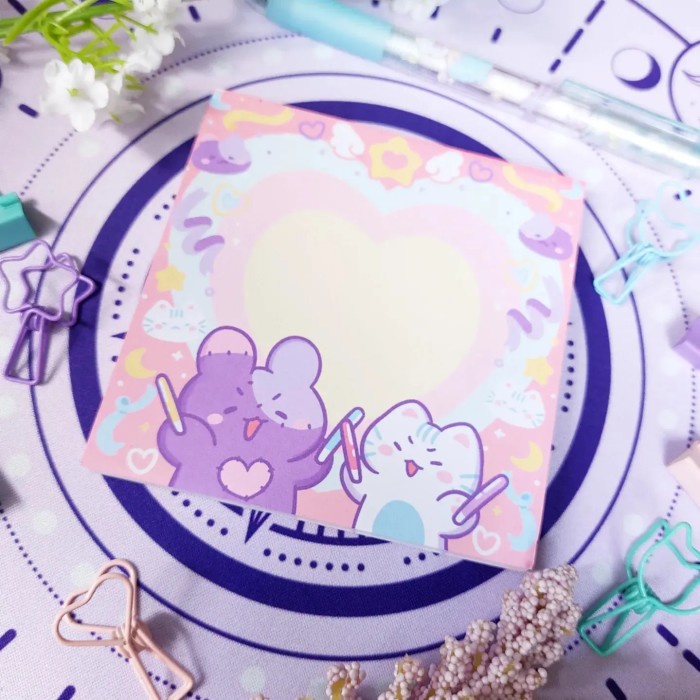 

✨NEW✨ - Patchi & Biru Memopad Notepad Stationery Bullet Journal - Cereal