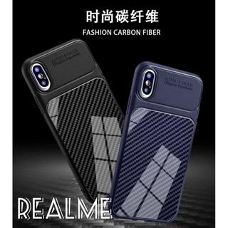 Softcase Autofokus Karbon Slim case Auto Focus Carbon REALME C2/A1k REALME C3 REALNE C11  REALME C15 REALME 5 PRO REALME 6 PRO REALME X