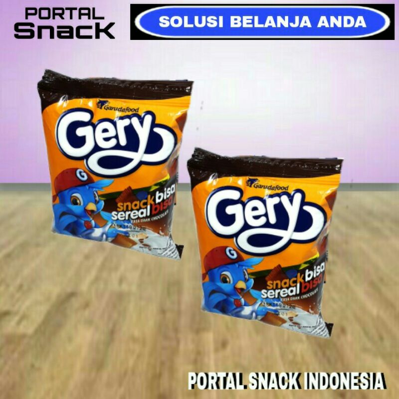 

GERY Snack sereal coklat renceng isi 10 x 15gr