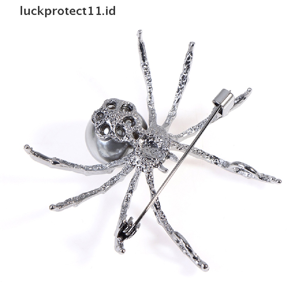 /Fashion Hot// Fashion// 1PC Spider Mutiara Bros Korsase Perempuan Hadiah Aksesoris Pria Fashion Perhiasan.