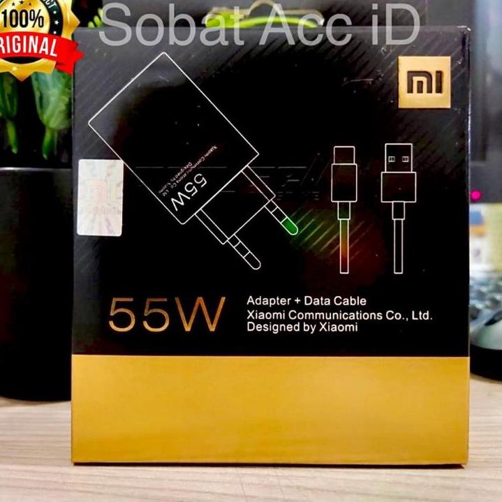 Best Product ORIGINAL CHARGER XIAOMI TYPE C 55W TURBO CHARGE XIAOMI REDMI (55W MDY-12EA)