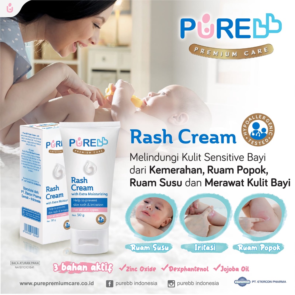 PURE KIDS INHALANT 10ML /  PURE KIDS ITCHY CREAM 15GR / PURE BB RASH CREAM 50GR / PURE BB MOISTURIZER CREAM 100GR