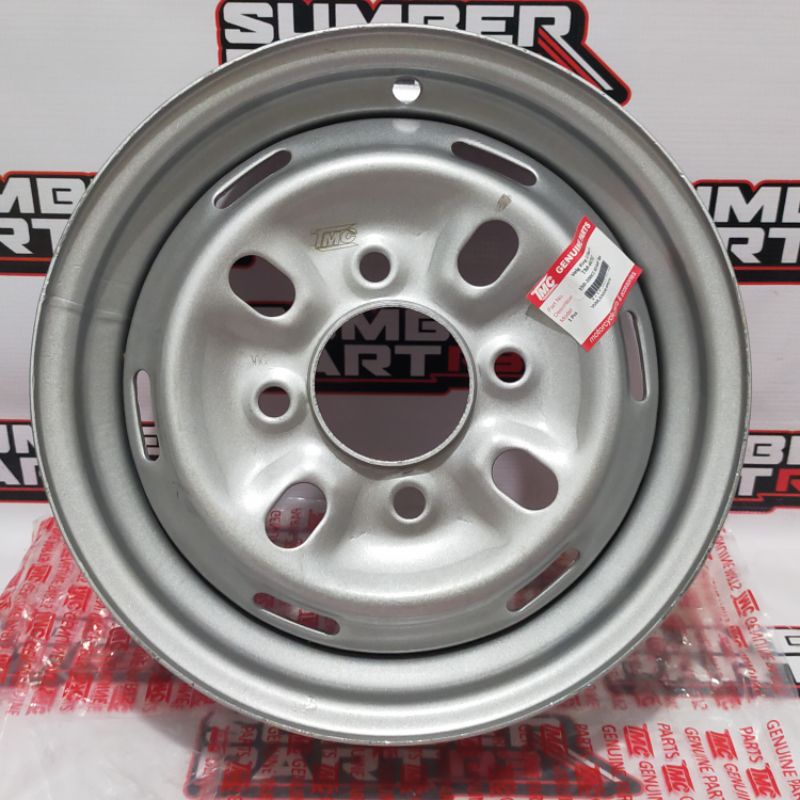 velg roda ban viar pelek kaleng ring 12 baut 4 - sparepart motor roda tiga - viar kaisar htm nozomi 