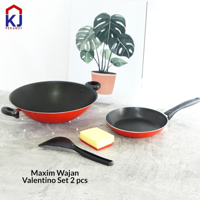 Wajan Set Maxim (Maxim Valentino Set) #Original