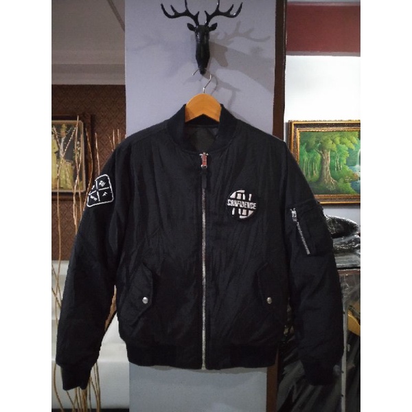 jaket bomber reversible DESIGN UNITED (size M)