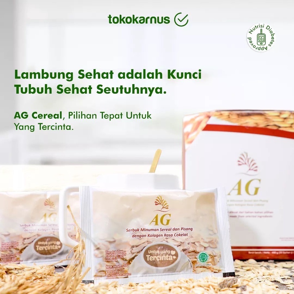 Jual AG CEREAL Alga Gold Cereal Original Kemasan Multipack ALGA GOLD ...