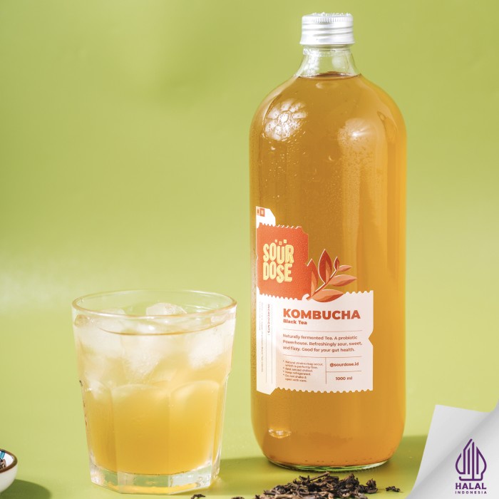 

Kombucha Black Tea - 1000ml | by Sourdose