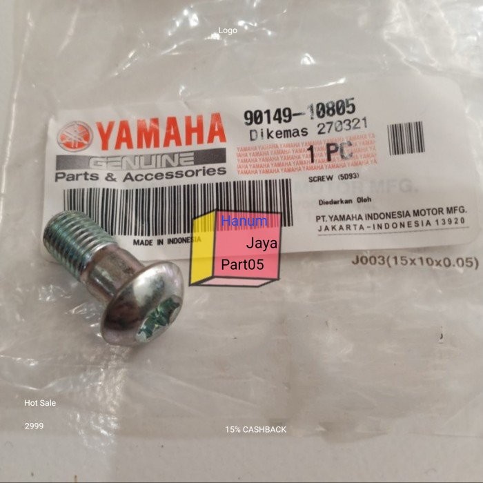 BAUT KALIPER REM DEPAN MX KING M3 SOUL GT MIO GEAR 125 PART ORI YAMAHA