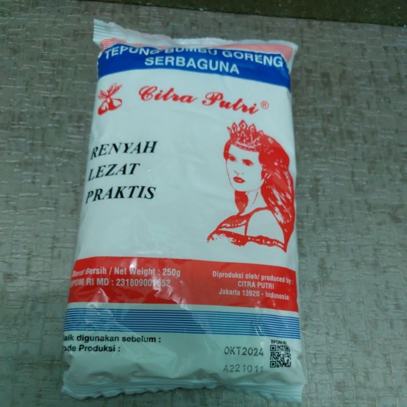 

Tepung Putri premix 250gr