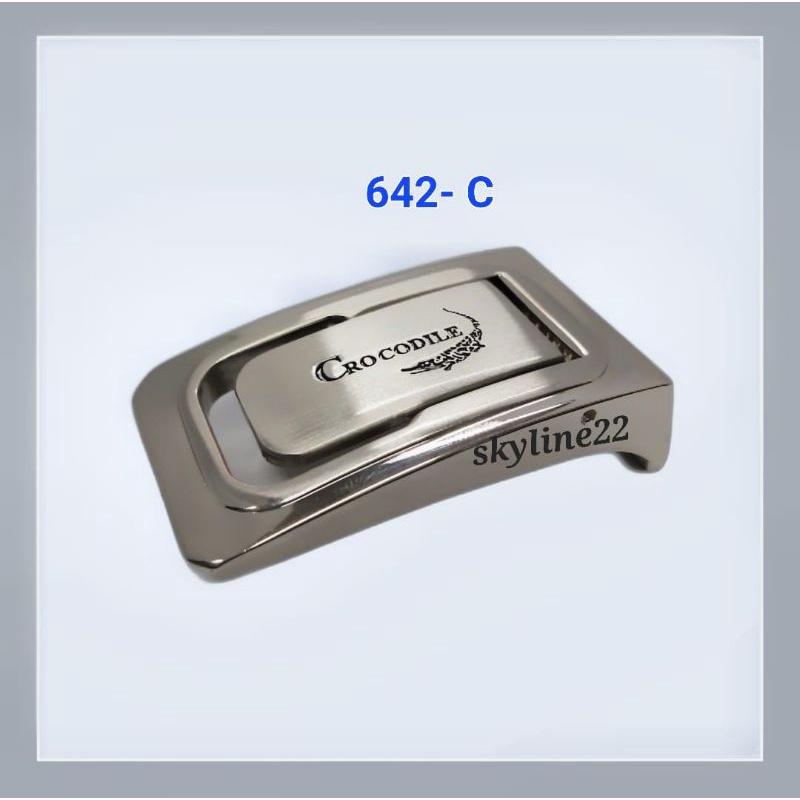 KEPALA GESPER KULIT PRIA CANTOL 3CM PREMIUM / KEPALA IKAT PINGGANG PRIA CANTOL 3CM