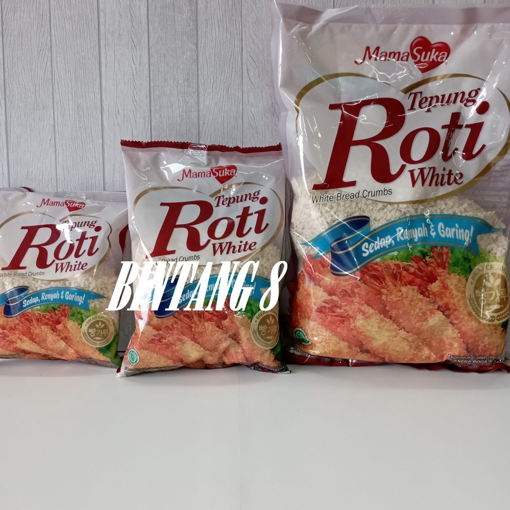 

Mamasuka Tepung Roti Kasar Putih / White 500g