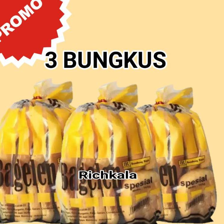 

❤[PROMO MURAH!!!]❤ BAGELEN PAKET 3 BUNGKUS / KUE KERING BAGELEN