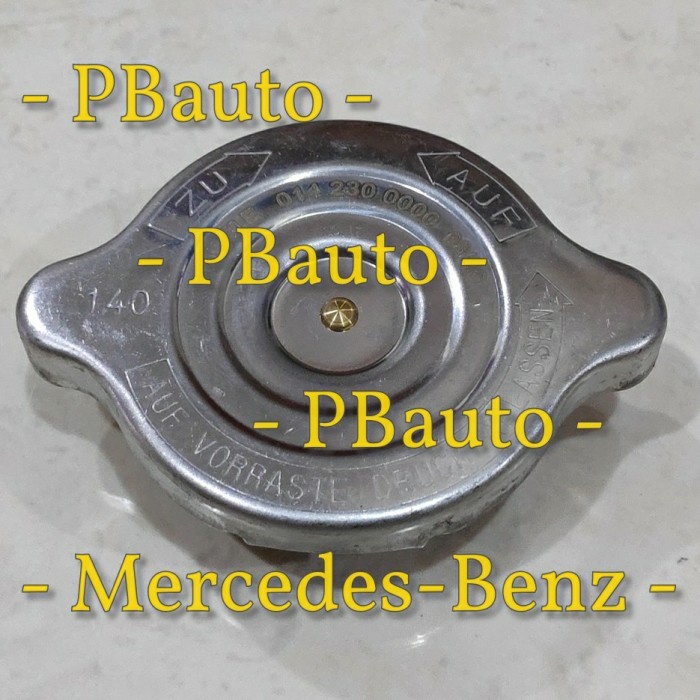 TUTUP RADIATOR W124 MERCEDES BENZ