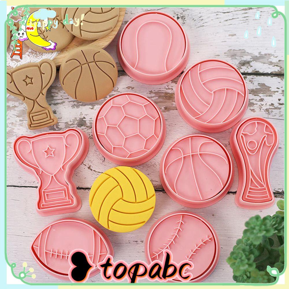 Top 8pcs/set Cetakan Biskuit DIY Pastry Dekorasi Cetakan Kue Plastik