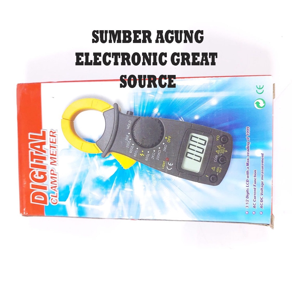 Tang Amper Digital Clamp Meter AC DT3266L Tang Ampere Multi
