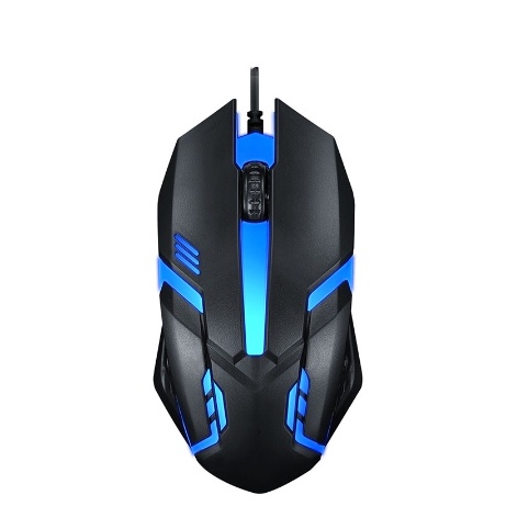 Mouse gaming murah kabel RGB led 3D optical usb-DPI1000