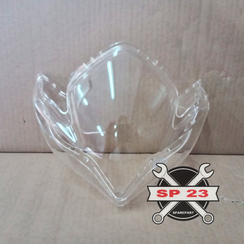 Kaca Mika Lampu Depan Suzuki Satria FU 150  BARONG 2010 2011 2012