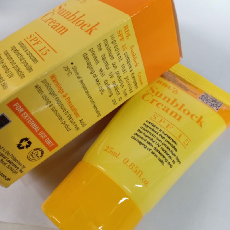 Sunblock RDL - Sunblock Cream Rdl Net 15.grm - 25.grm Ori Philipines