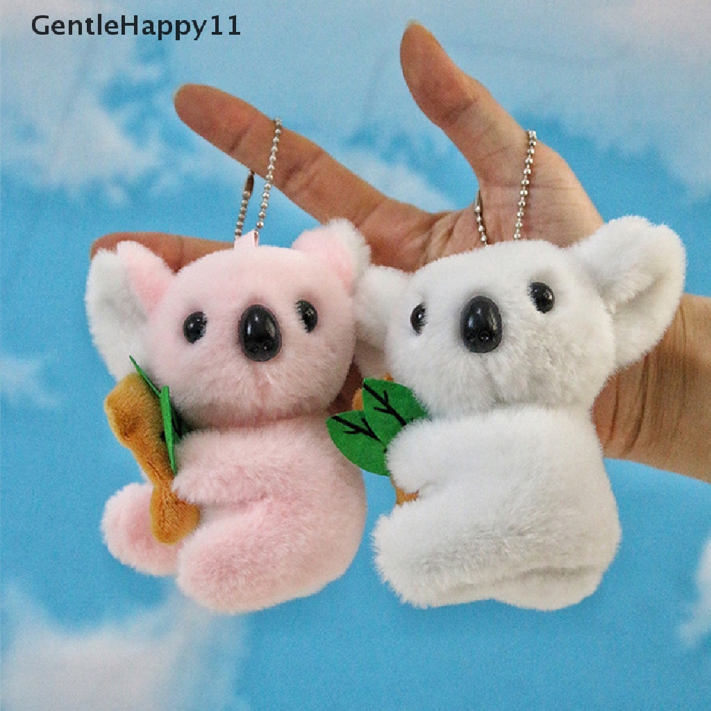 Gentlehappy Koala Boneka Plush Pendant Ransel Pendant Gantungan Kunci Hadiah Mainan Aksesoris Mobil id