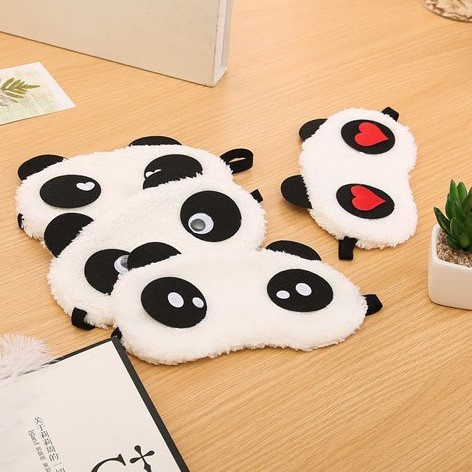 COD SM88 Penutup Mata Tidur Karakter Panda Sleeping Eye Panda Lucu Eye Cover Cute