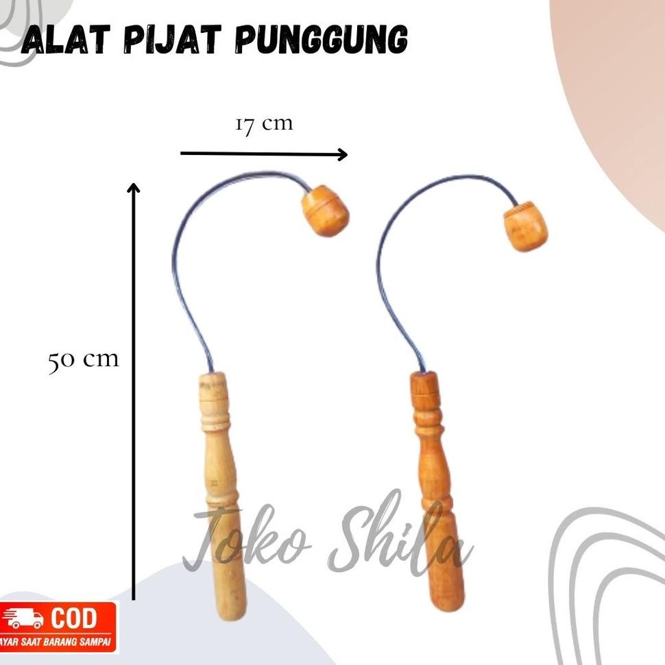 ㊎ Alat Pijat Kayu Refleksi Punggung ⇣